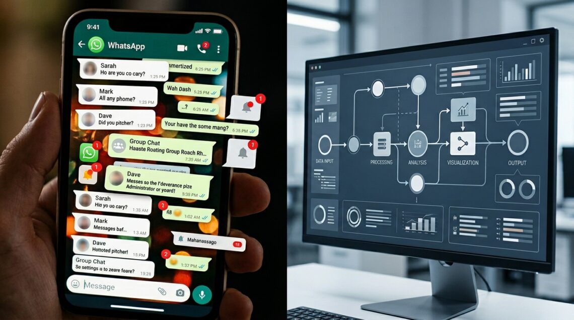 From WhatsApp to Workflow: Why Process Clarity Comes Before Artificial Intelligence